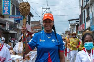 Jamundí vivió con alegría el recorrido de la antorcha Panamericana