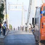 Habilitan contraflujo para mejorar tráfico en puente de Juanchito
