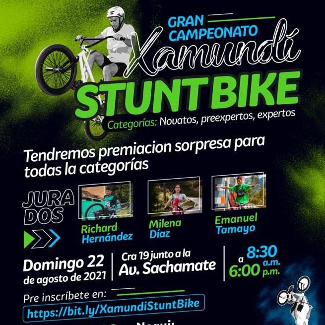 Invitan a participar en el Gran Campeonato Xamundí Stunt Bike