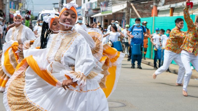 Jamundí vivió con alegría el recorrido de la antorcha Panamericana