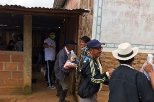 Entregadas ayudas humanitarias en la comunidad El Alba